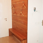 Garderobe Naturholz