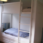 Stockbett weiß
